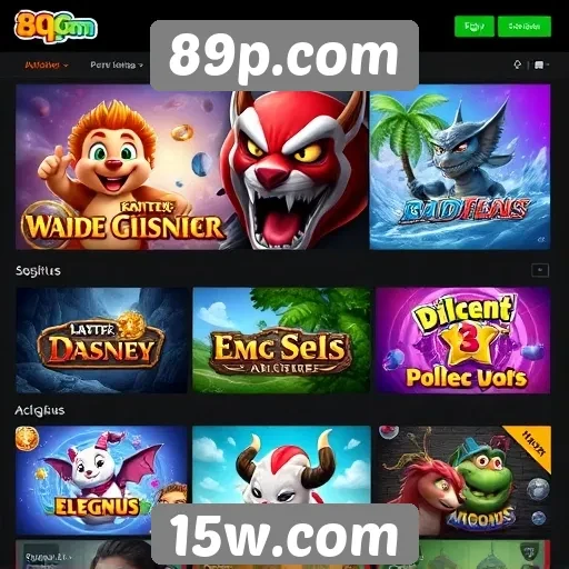89p.com oferece uma ampla variedade de jogos online